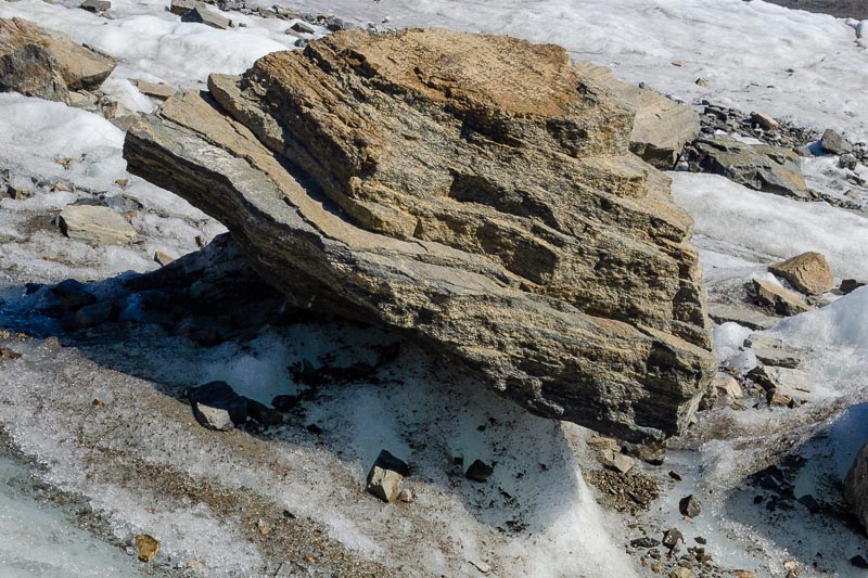 Fountain Glacier sediment