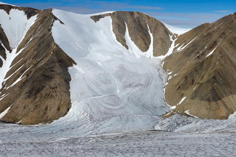 Fountain Glacier structure