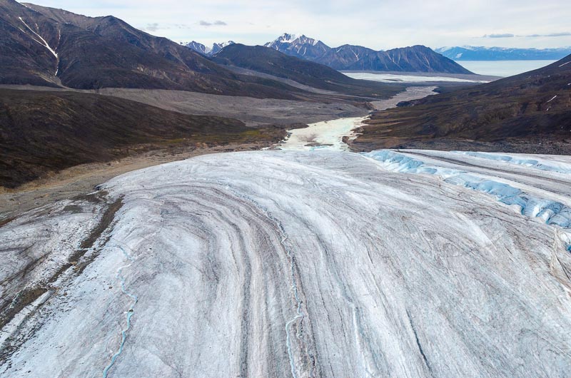 Fountain Glacier structure