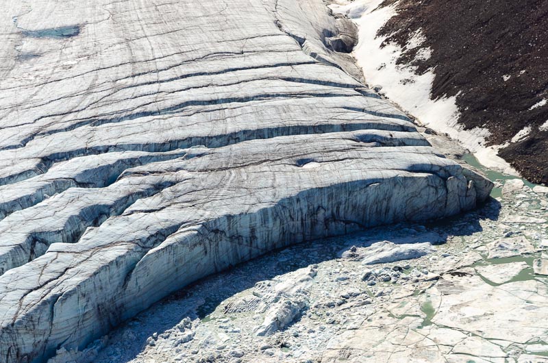 Fountain Glacier structure