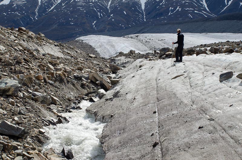 Stagnation Glacier hydrology