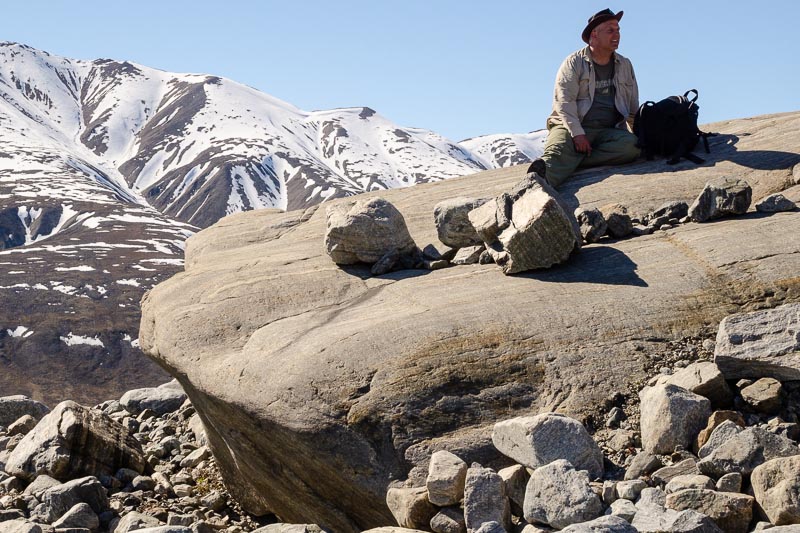 Stagnation Glacier proglacial area