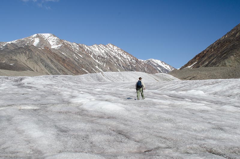 Stagnation Glacier scenery