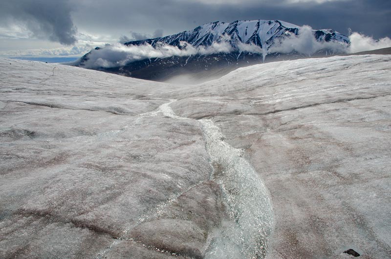 Stagnation Glacier scenery