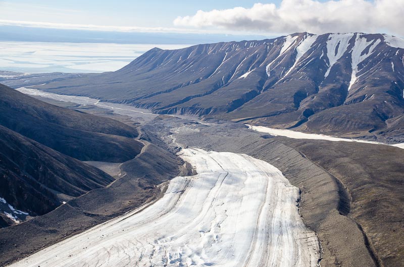 Stagnation Glacier sediment Stagnation Glacier sediment