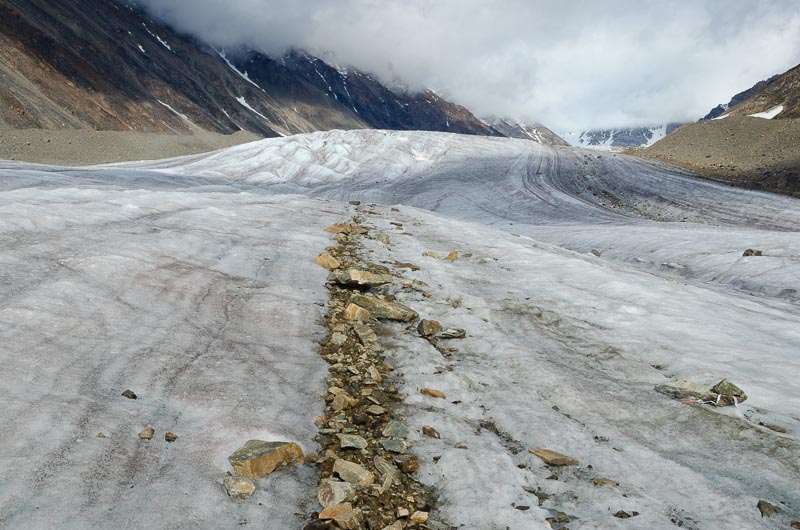 Stagnation Glacier sediment Stagnation Glacier sediment