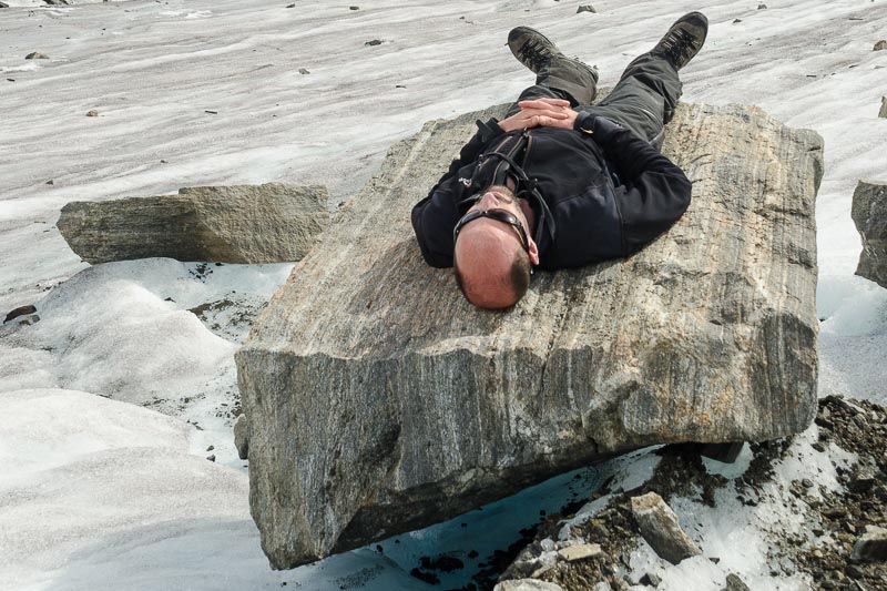 Stagnation Glacier sediment