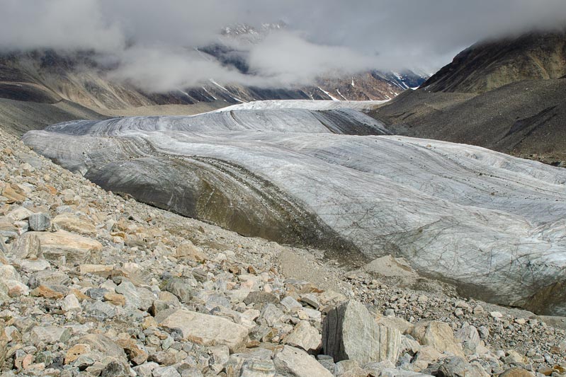 Stagnation Glacier structure