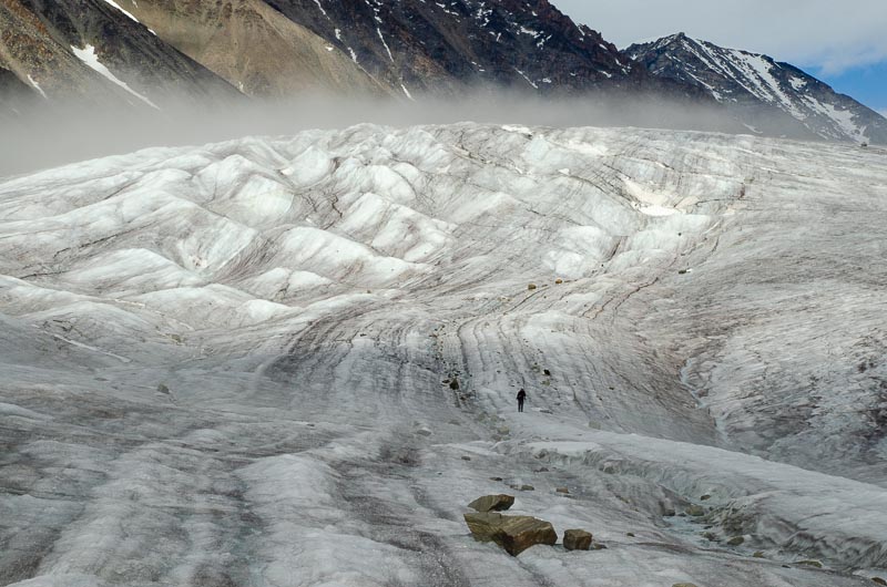 Stagnation Glacier structure