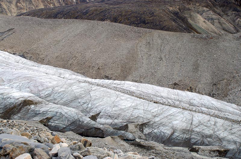 Stagnation Glacier structure
