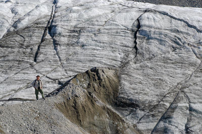 Stagnation Glacier structure