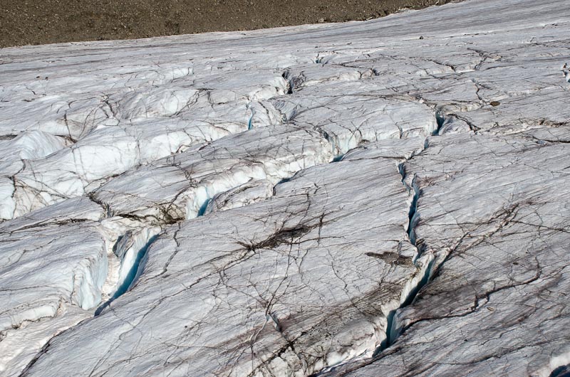 Stagnation Glacier structure