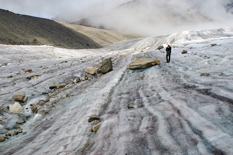 Stagnation Glacier structure