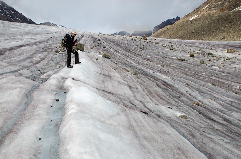 Stagnation Glacier structure