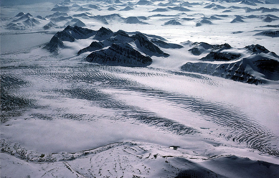 Earth, the icy planet Earth, the icy planet