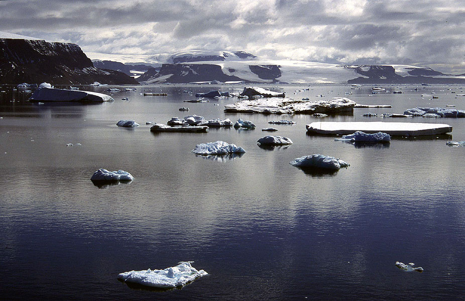 Earth, the icy planet Earth, the icy planet