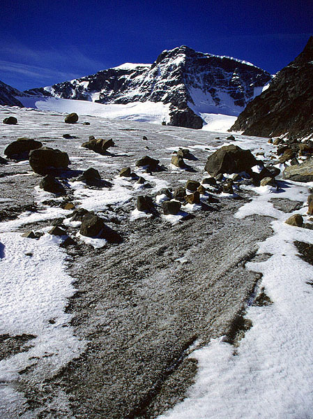 Birth, growth and decay of glaciers