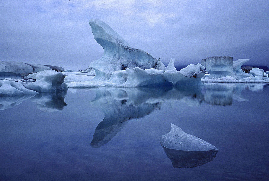 Ice and water Ice and water