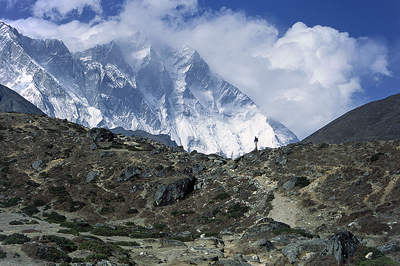 Below Khumbu Glacier