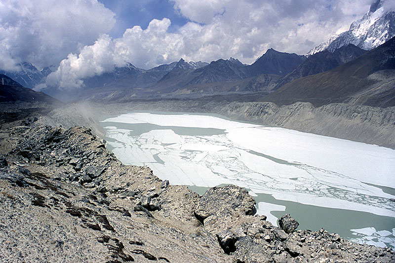 Imja Tsho and moraine dam