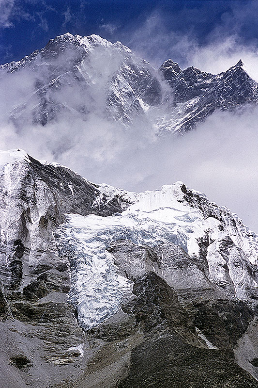 Lhotse and Lhotse Glacier Lhotse and Lhotse Glacier