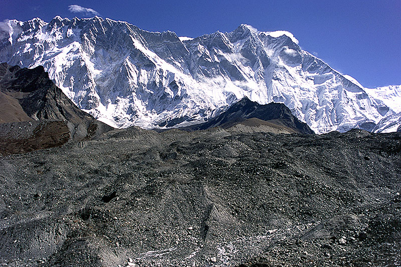 Lhotse and Lhotse Glacier Lhotse and Lhotse Glacier