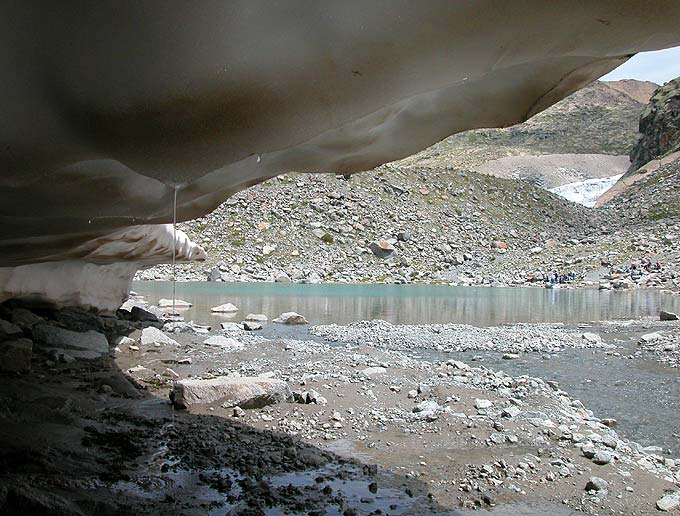 Eislawinen, Ogiven und Gletscherseen