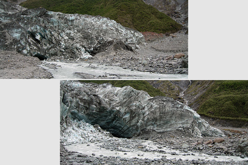 Fox Glacier (Te Moeka o Tuawe in Maori)