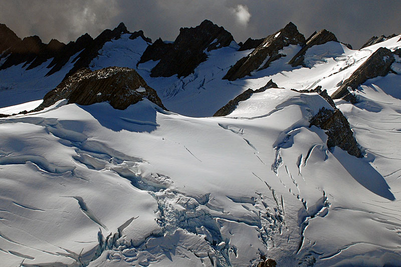 Franz Josef Glacier aerial photos