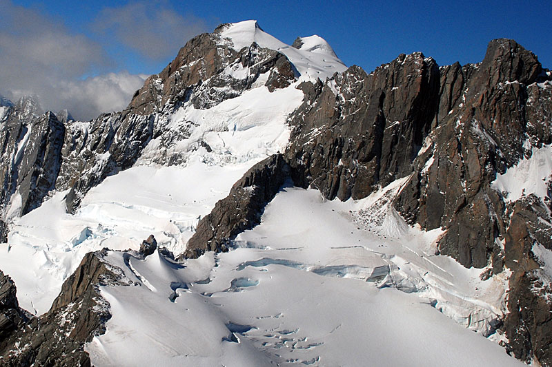 Franz Josef Glacier aerial photos