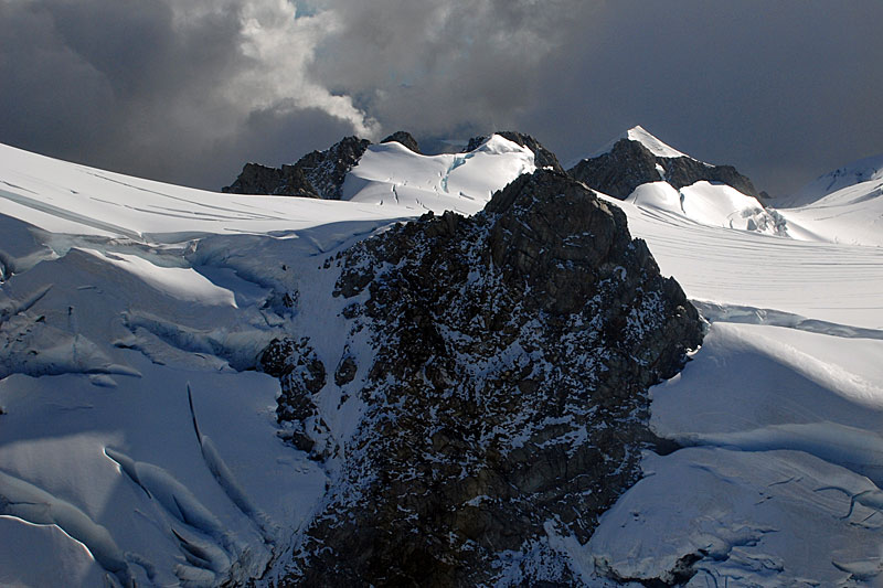 Franz Josef Glacier aerial photos