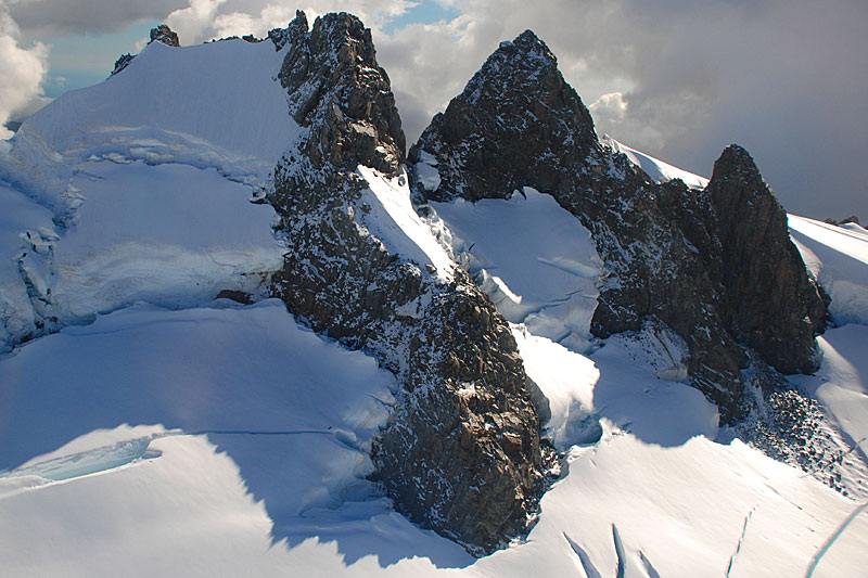 Franz Josef Glacier aerial photos