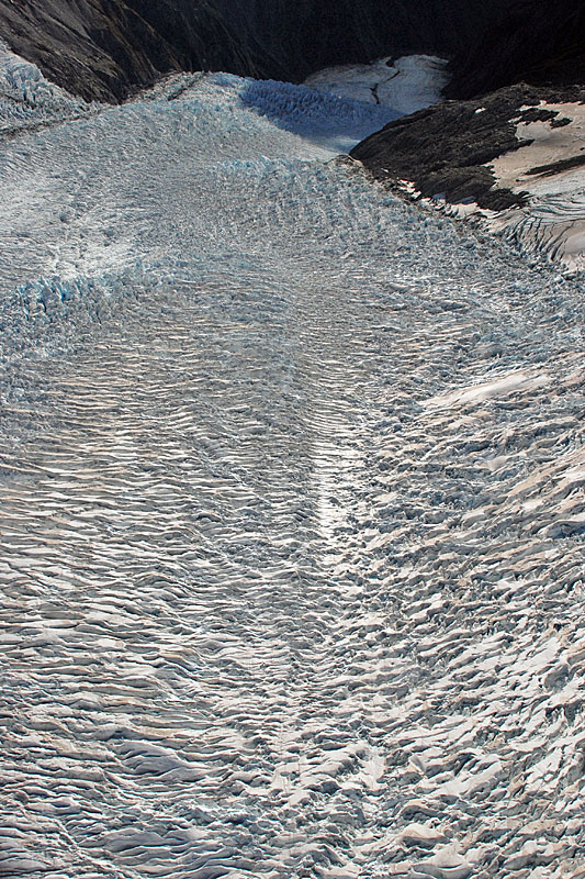 Franz Josef Glacier aerial photos