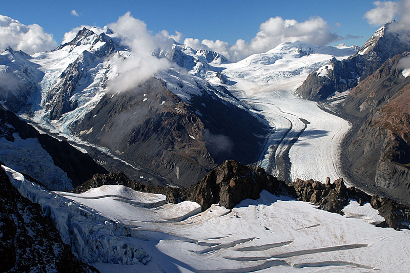 Tasman Glacier aerial photos 2008