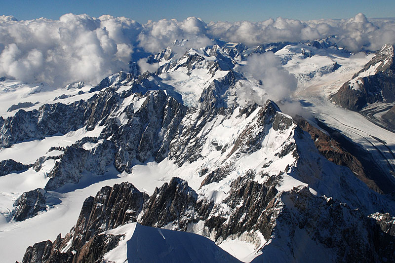 Tasman Glacier aerial photos 2008