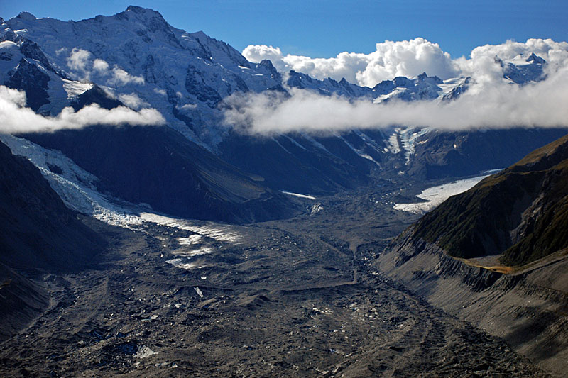 Tasman Glacier aerial photos 2008