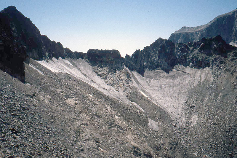 Glaciar del Pico de Salenques Glaciar del Pico de Salenques
