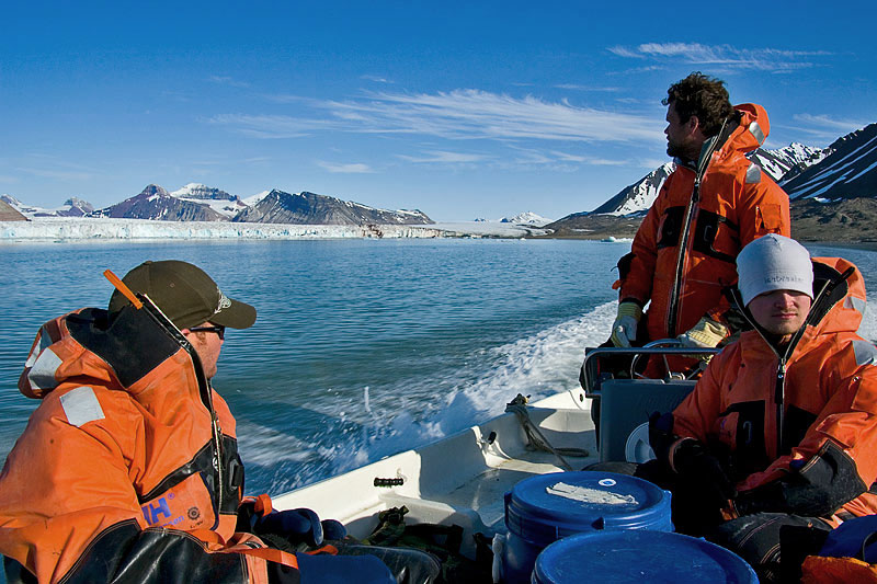 Kongsvegen and Kronebreen