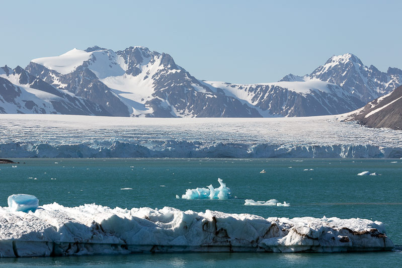 Monacobreen, Seligerbreen and Emmabreen