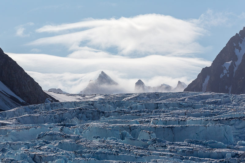 Monacobreen, Seligerbreen and Emmabreen