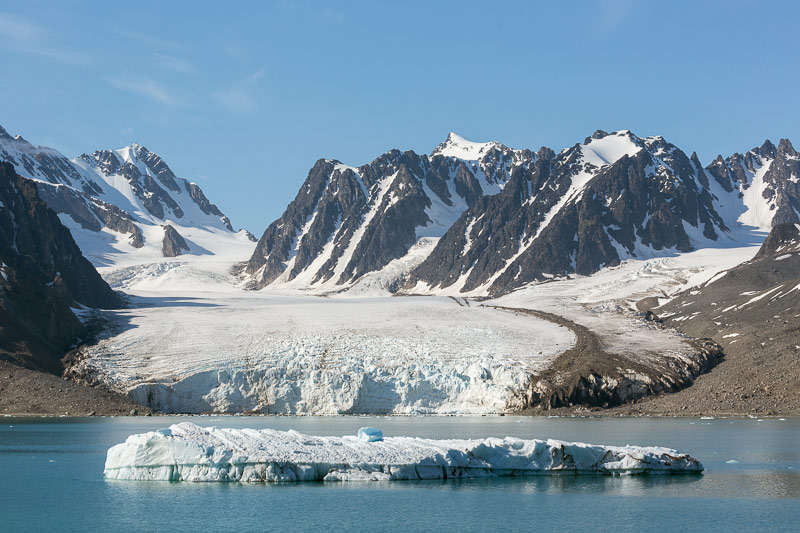 Monacobreen, Seligerbreen and Emmabreen