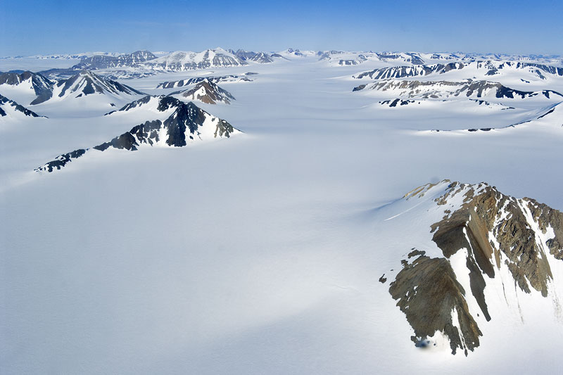 Northern Svalbard aerial photos