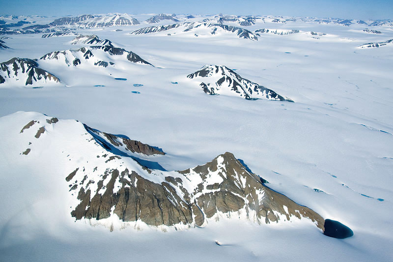 Northern Svalbard aerial photos