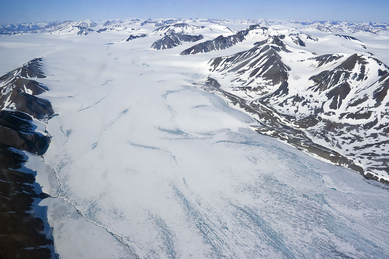 Northern Svalbard aerial photos