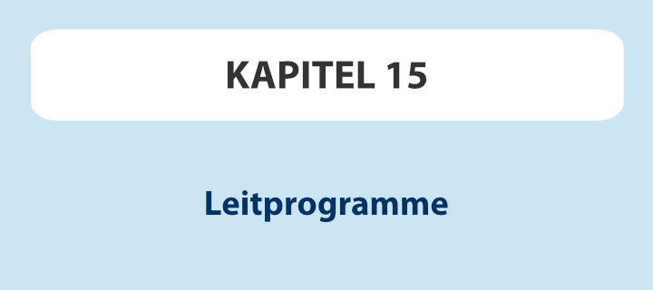 Kapitel 11: Leitprogramme