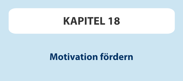 Kapitel 18: Motivation