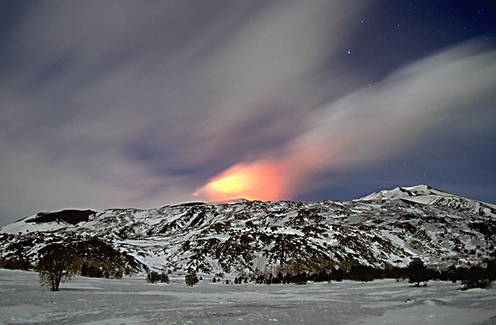 Etna Ice- and Ringworld: Photos and Video Clips (23.-25.2.2000)