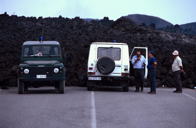 Die Flankeneruption und ihre Auswirkungen auf Menschen und Gebude 26./27. Juli 2001