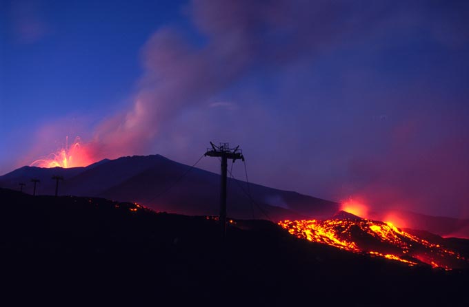 Die Flankeneruption und ihre Auswirkungen auf Menschen und Gebude 26./27. Juli 2001