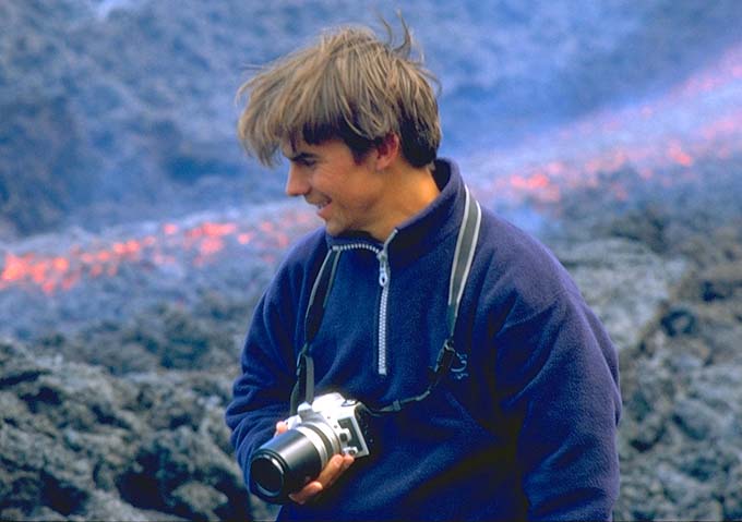 Volcanologists At Work